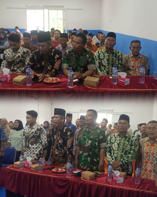 Dukung Peningkatan Gizi Masyarakat Danramil Tegaldlimo Hadiri Grand Opening SPPG Purwoagung