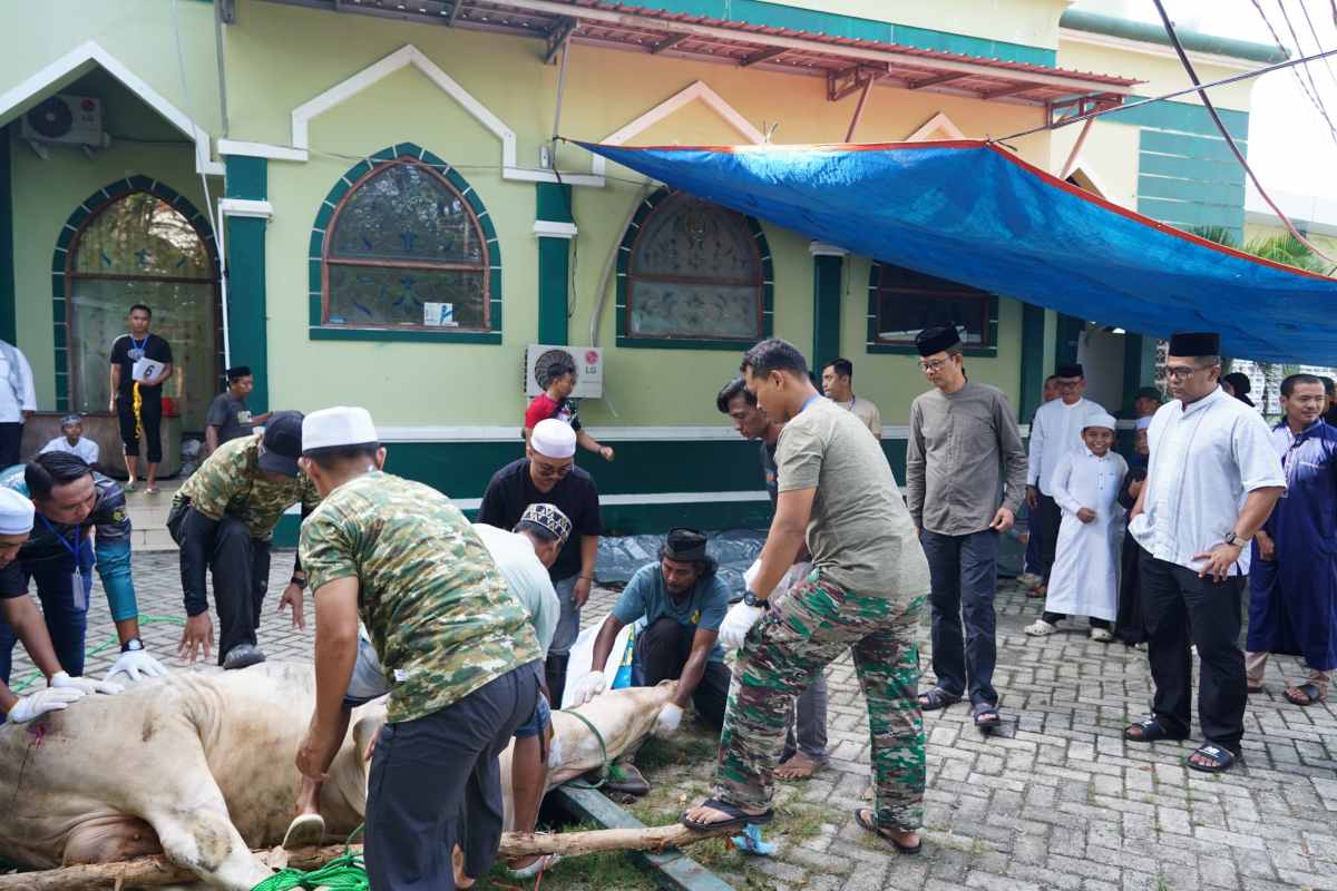 Momentum Idul Adha 1447 H, Korem 101/Antasari Salurkan Daging Qurban untuk Prajurit dan Masyarakat