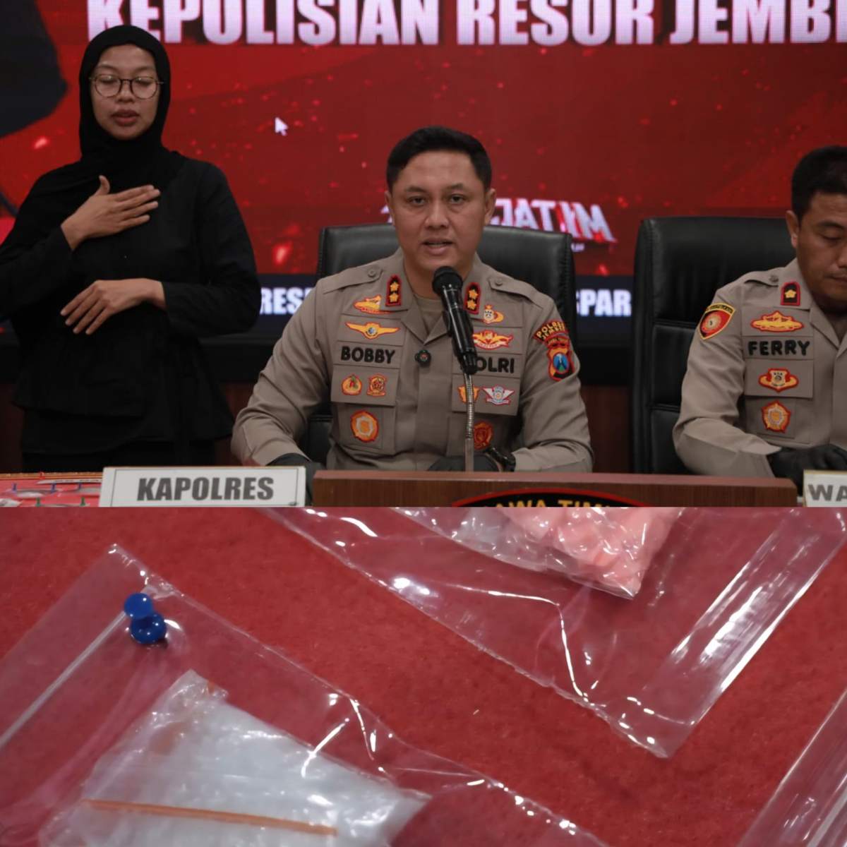 Polres Jember Berhasil Ungkap 24 Kasus Narkoba Sejak Bulan Mei